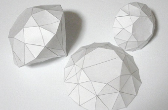 Paper Diamond 001