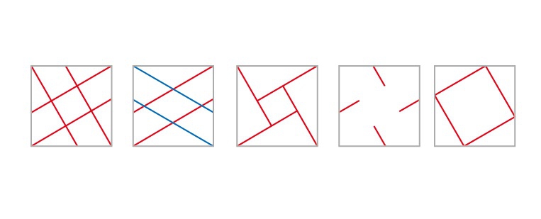 three square grid sheet