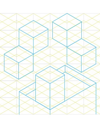 three square grid sheet
